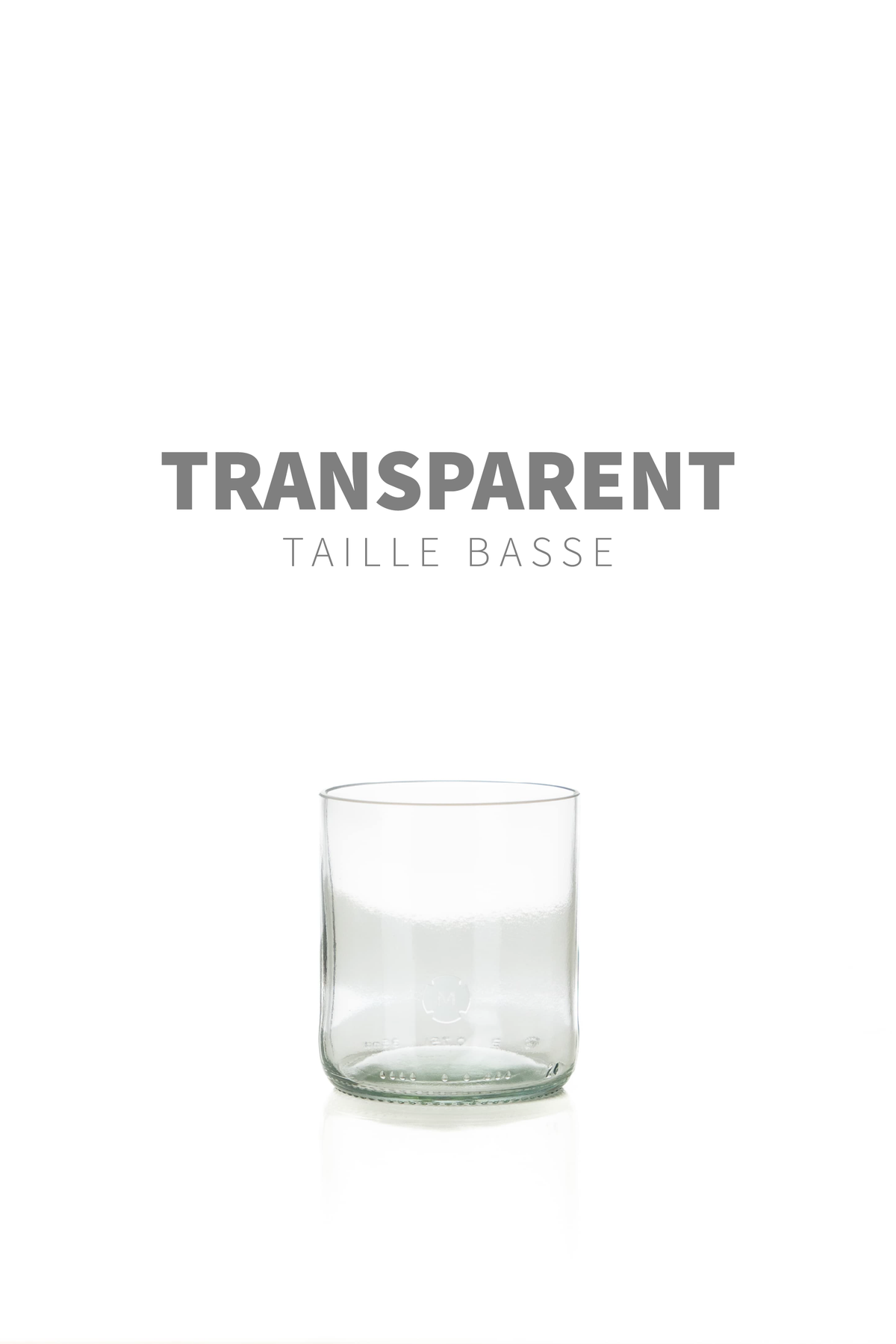 Verres MARSAULT – Verres à boire en bouteilles upcyclées