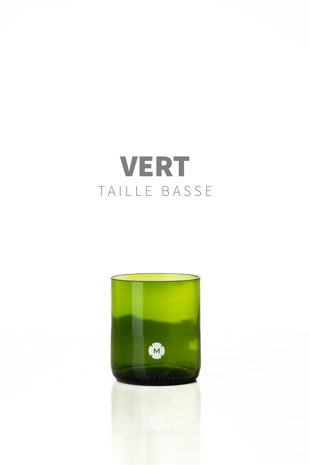 Verres MARSAULT – Verres à boire en bouteilles upcyclées