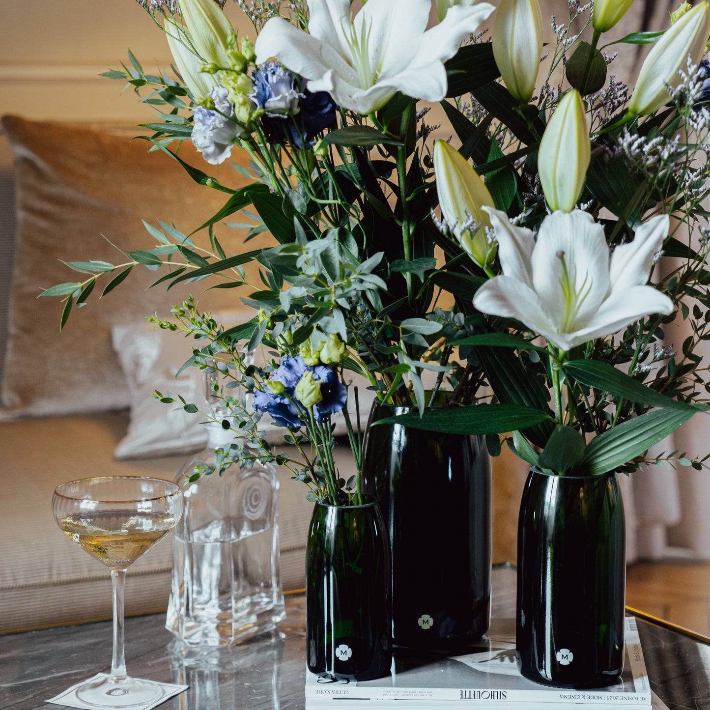 Triptyque : 3 formats de vases