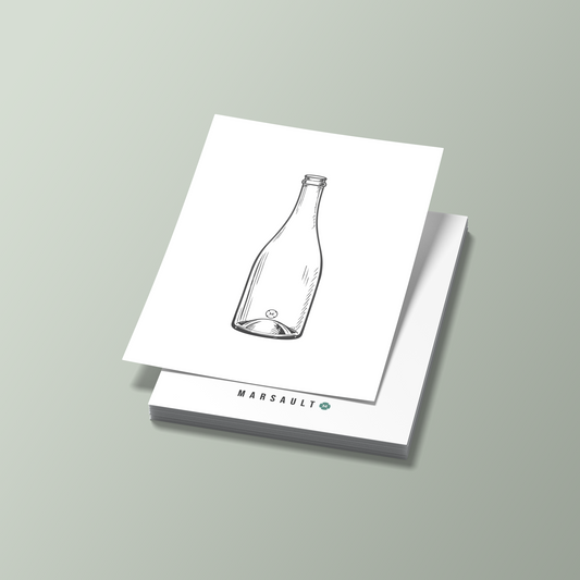 Carte à personnaliser — écrite à la main