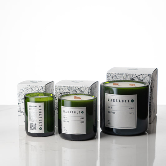 Triptyque : 3 formats de bougies