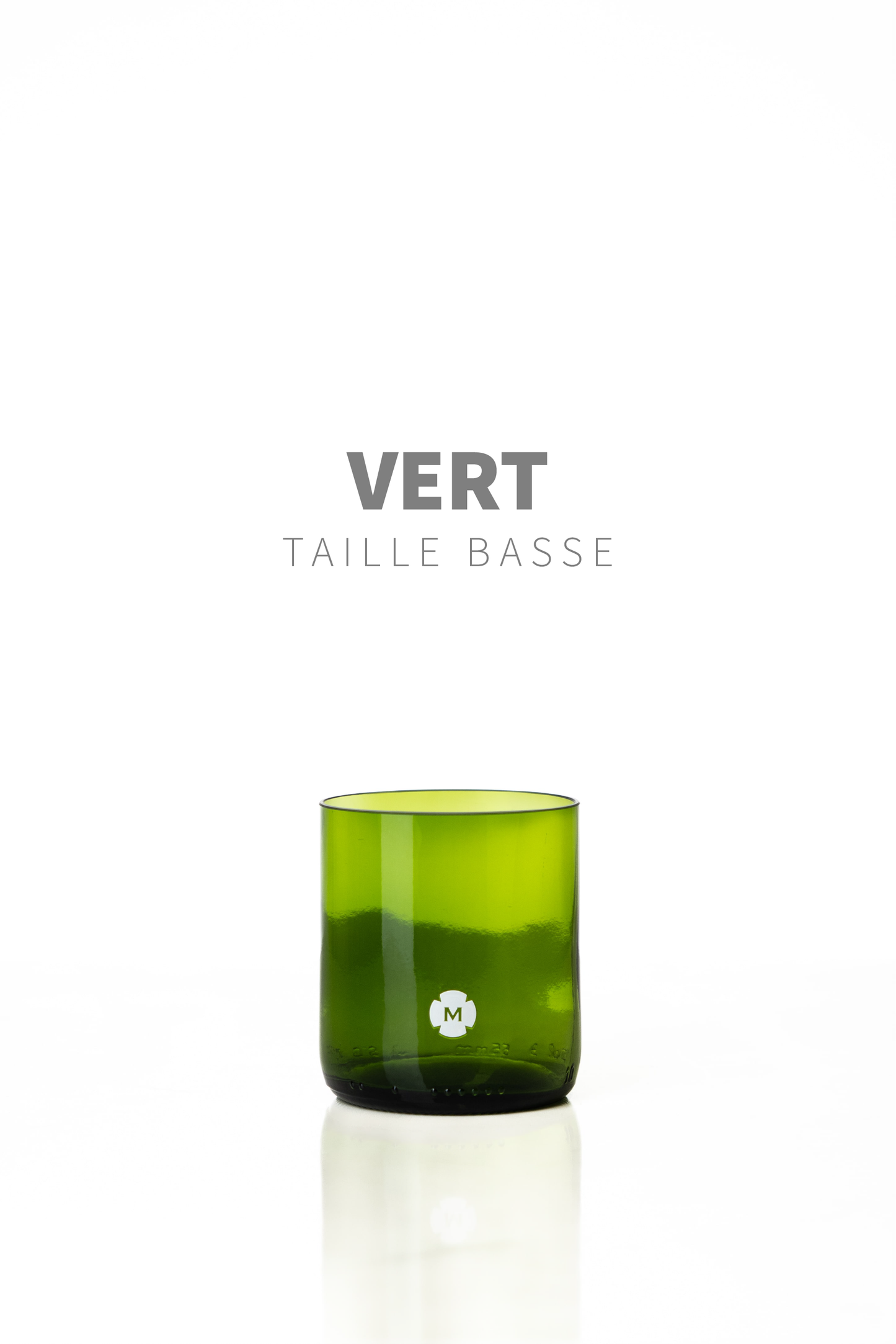 Verres MARSAULT – Verres à boire en bouteilles upcyclées