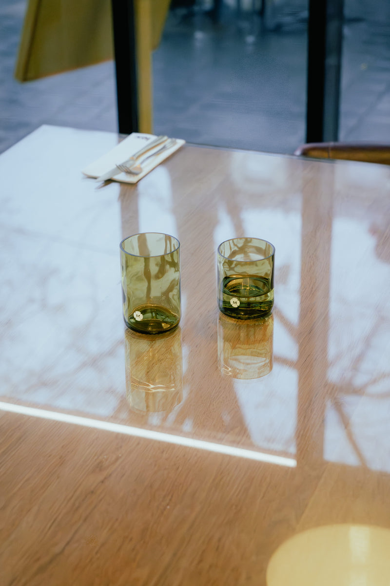 Verres MARSAULT – Verres à boire en bouteilles upcyclées
