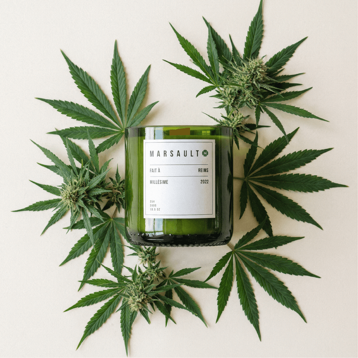 Bougie MARSAULT "Edition CBD" - Série Limitée